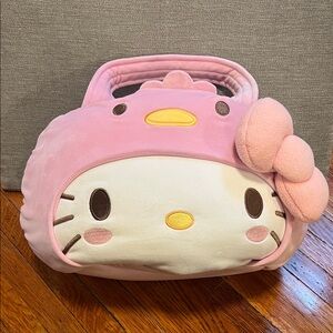 Hello Kitty Pink Plush Easter Basket